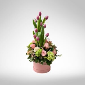 Arreglo de Tulipanes Delicado y Elegante
